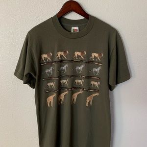 Vintage Safari 90’s Animals Tee